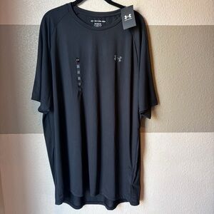NWT Under Armour Men’s 2XLT Tech Short Sleeve Tee Performance Shirt Black Dry